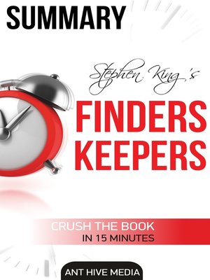 finders keepers stephen king series